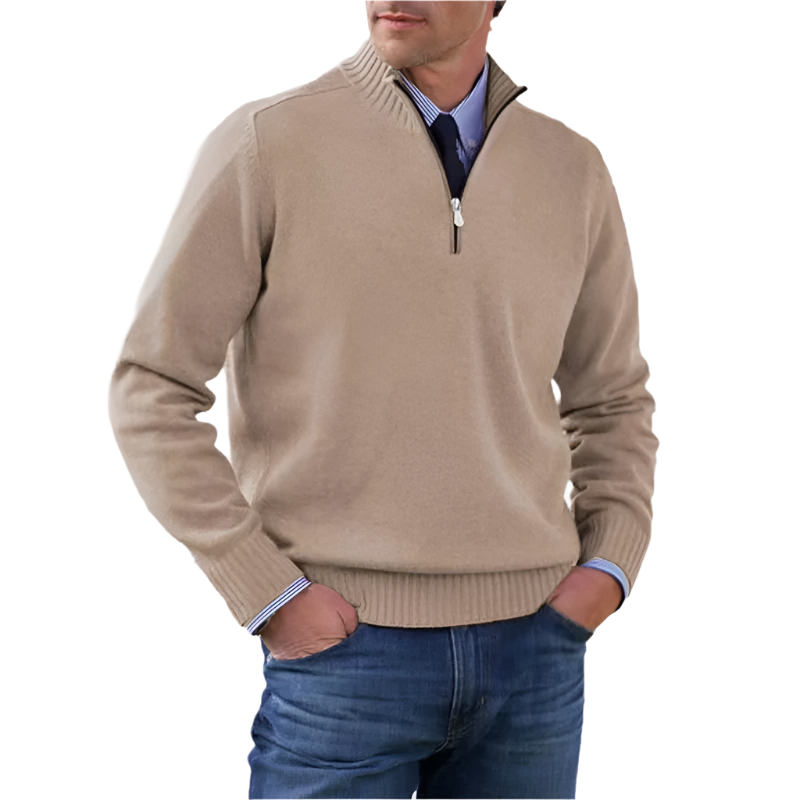 Men's half-zip jumper7