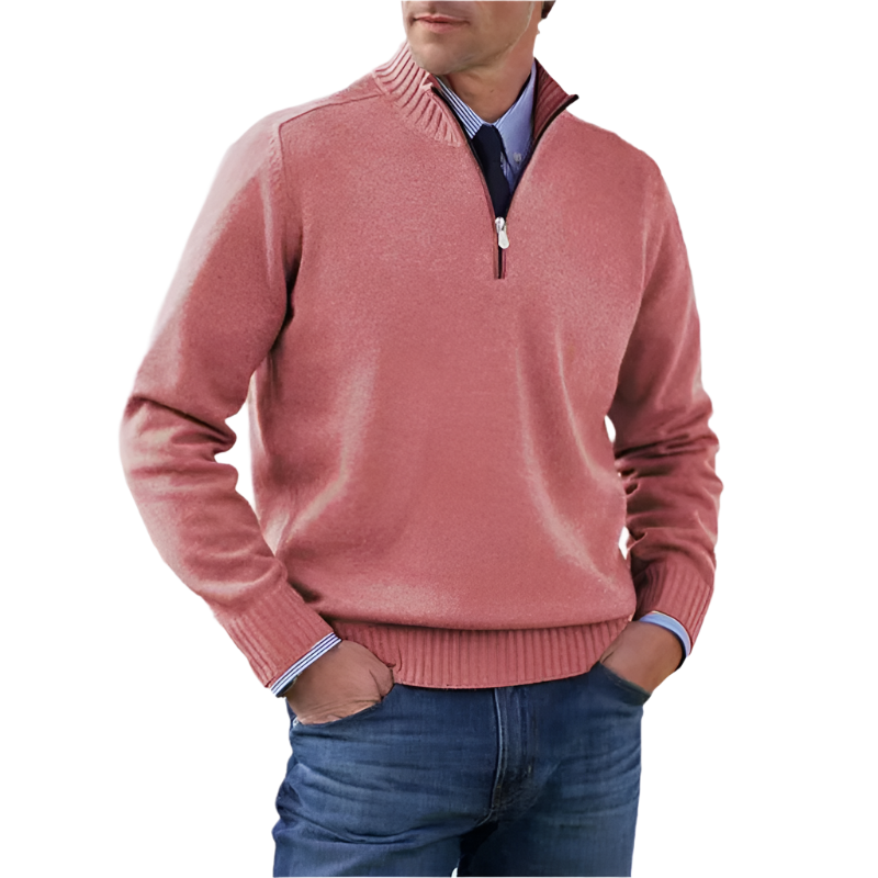 Men's half-zip jumper8