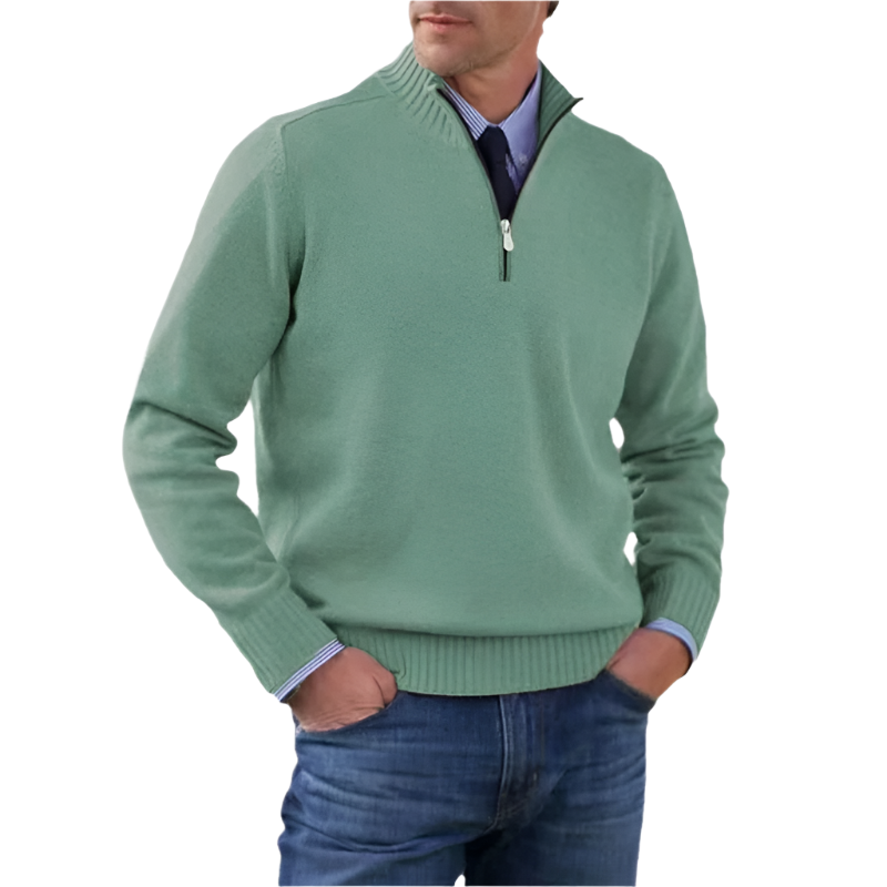 Men's half-zip jumper9