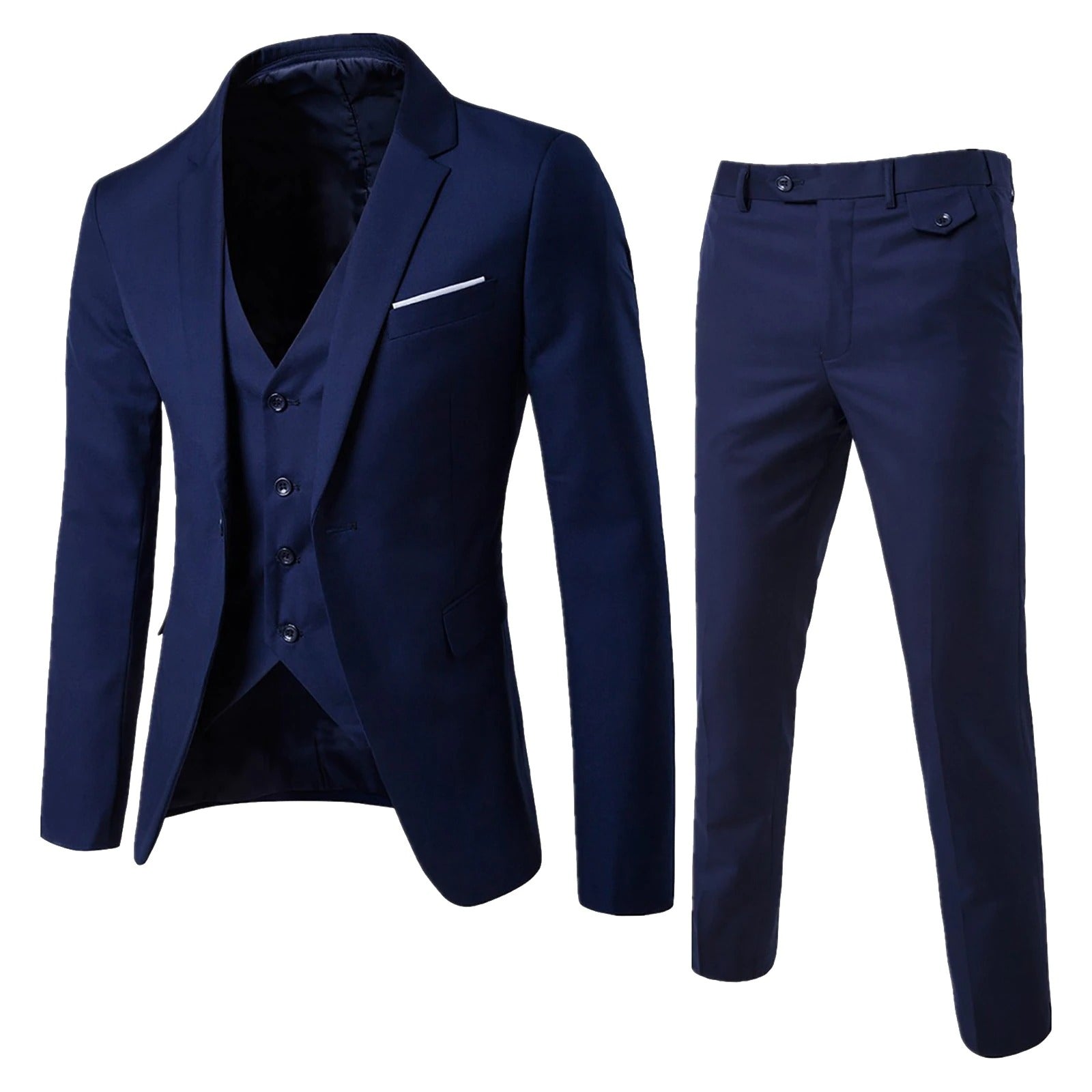 Men's suit with classic cut