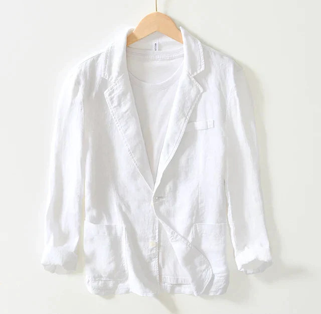 Men's Casual Linen Blazer