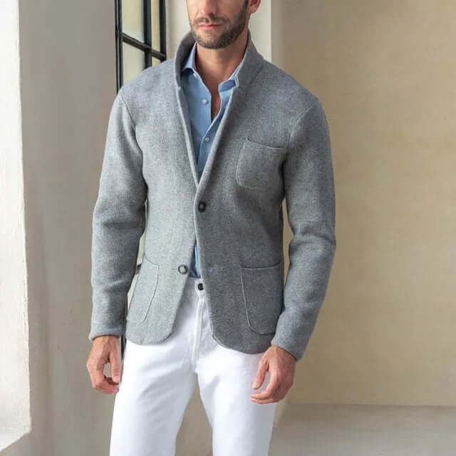 Virgin Wool Like Blazer For Men