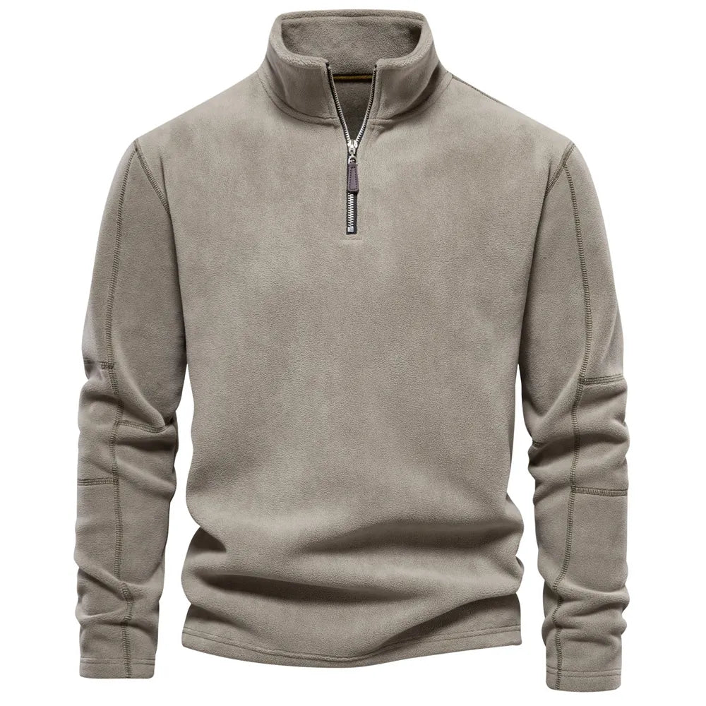 Men's Stand-Up Collar Sweater