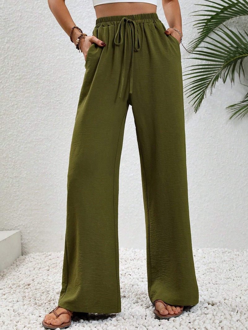 Women's Casual Linen Trousers