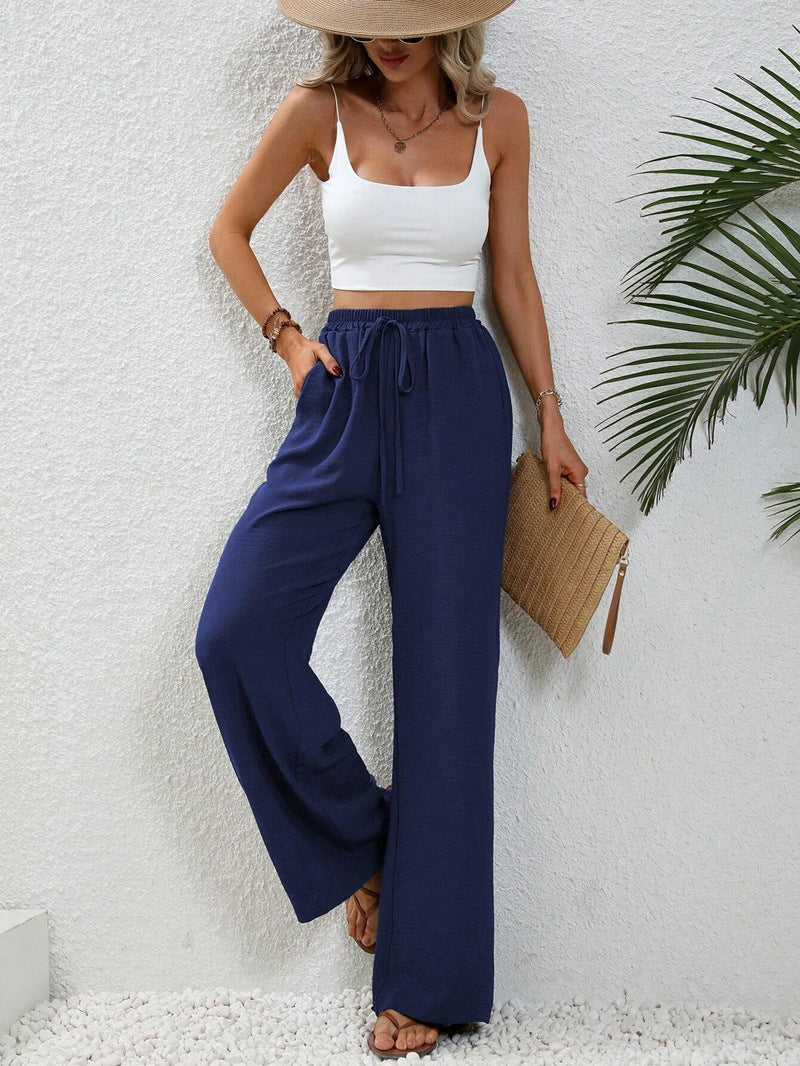 Women's Casual Linen Trousers