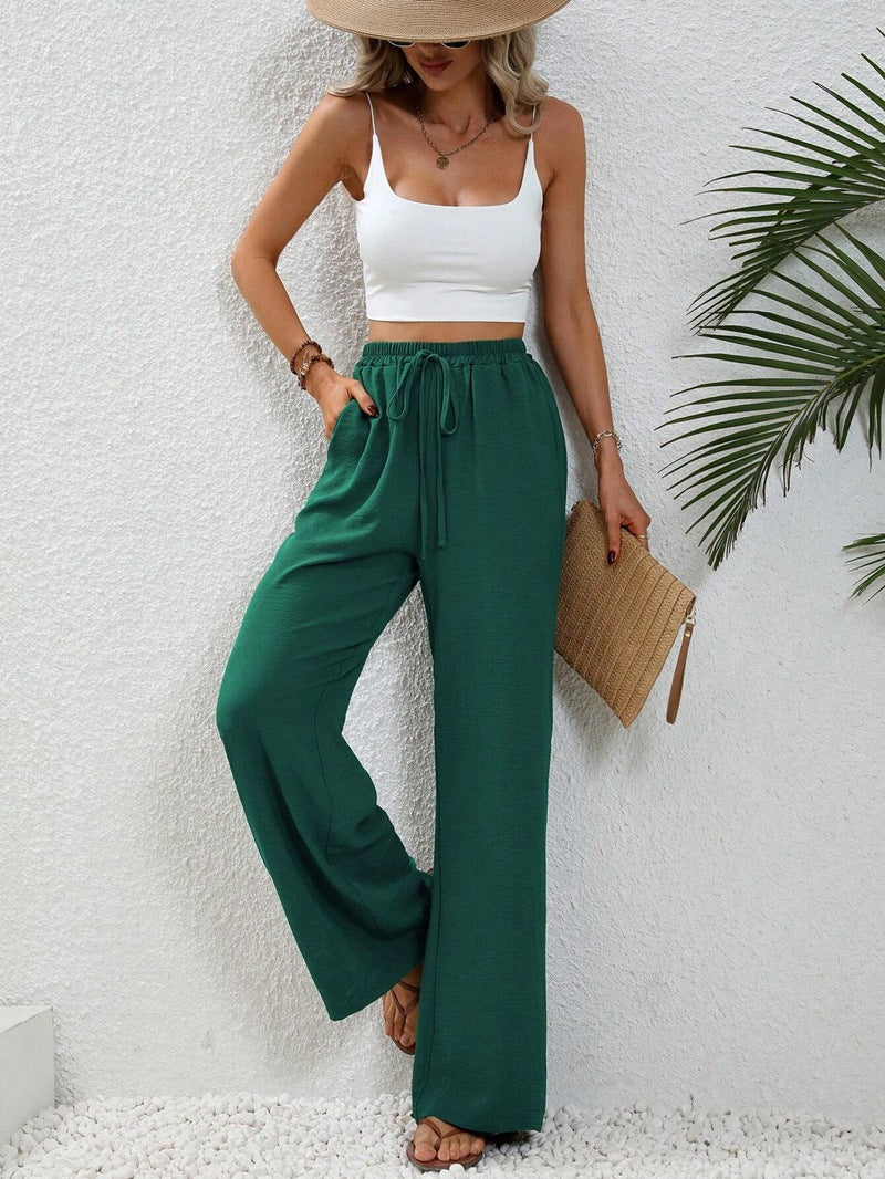 Women's Casual Linen Trousers