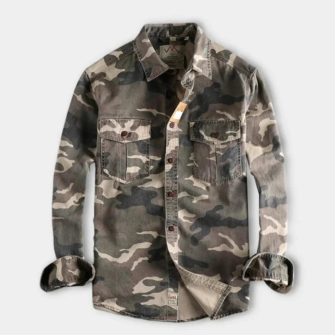 Military Camouflage Summer Shirt for Men