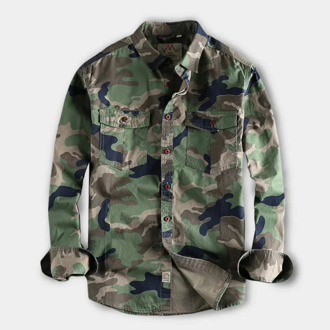 Military Camouflage Summer Shirt for Men