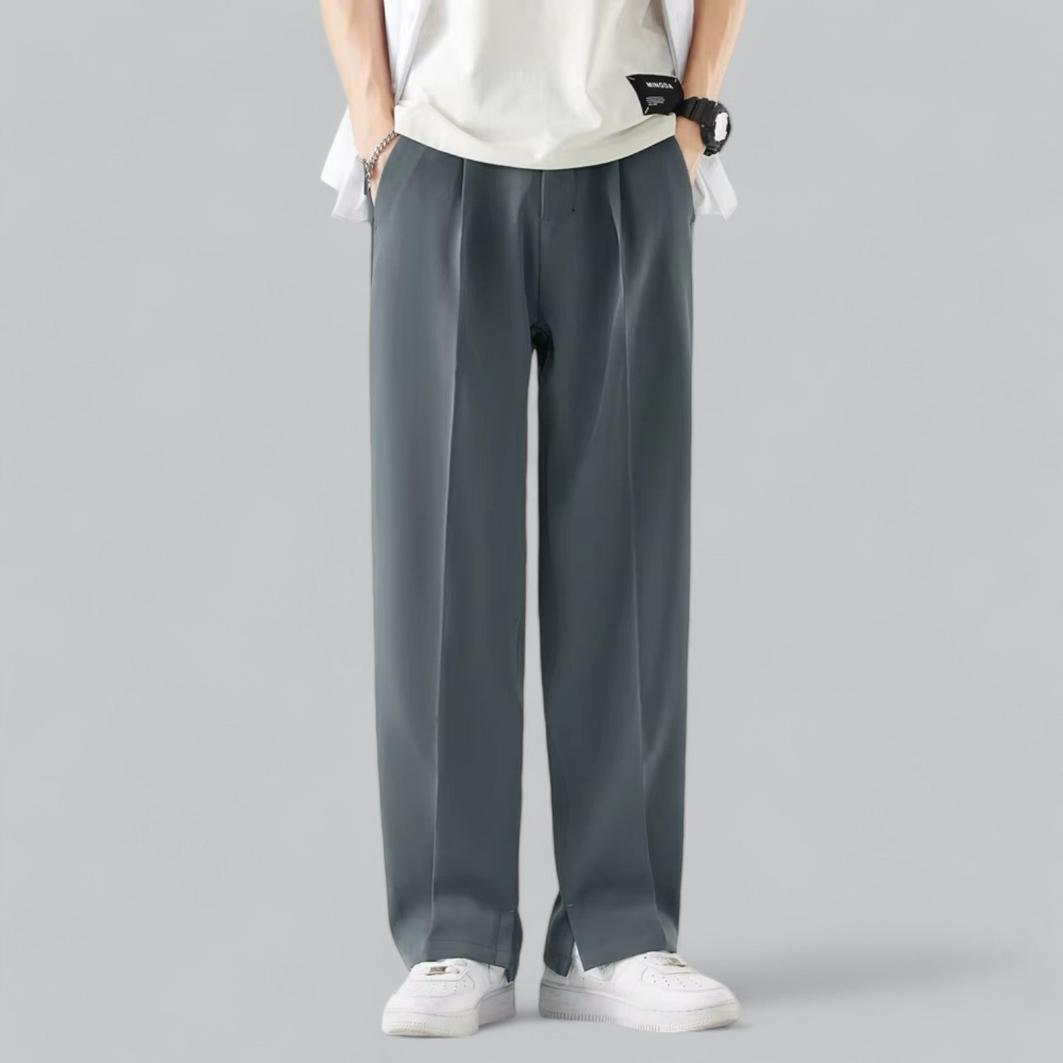 Men's Formal Straight Leg Pants