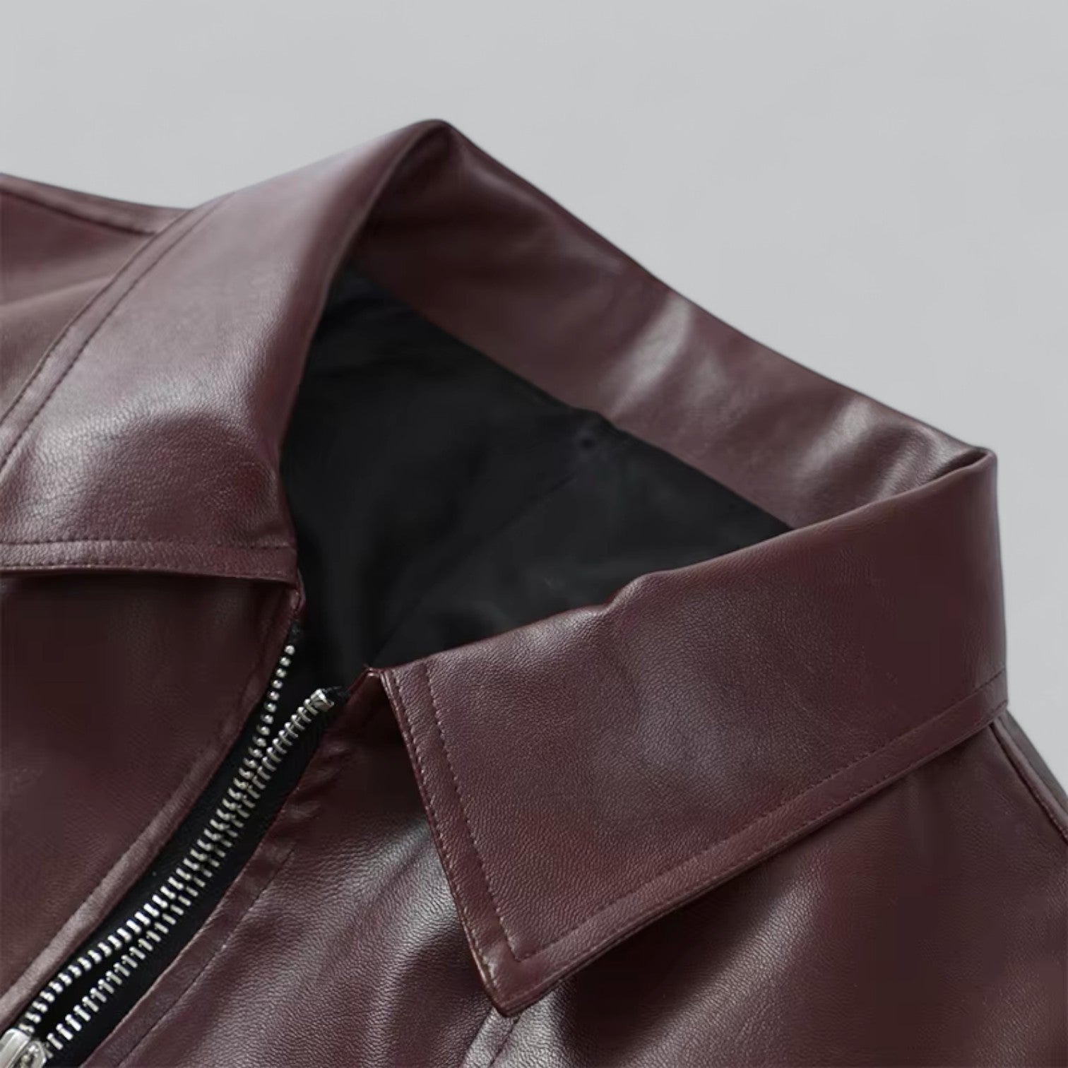 Vintage Leather Jacket for Women