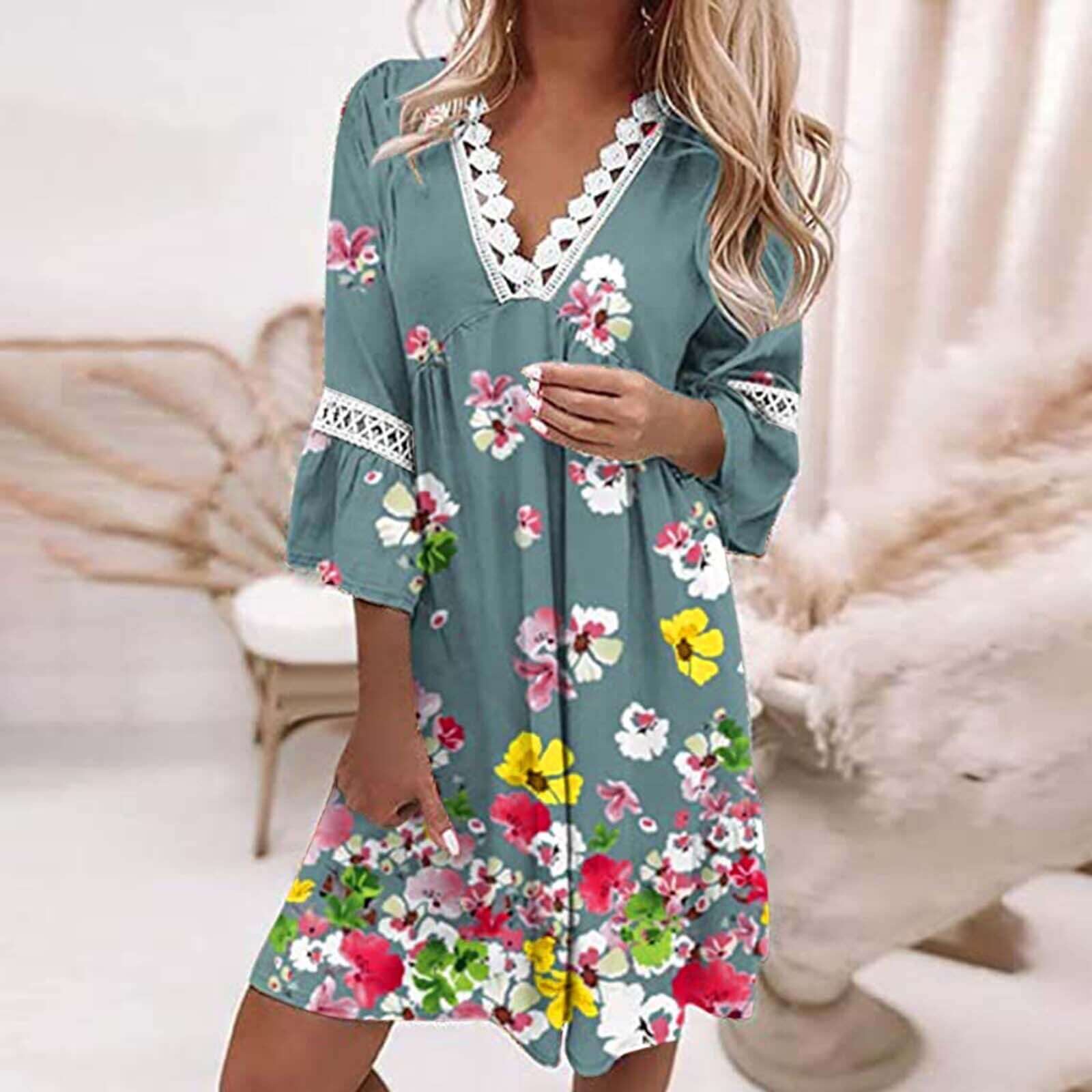 Breezy Blooms Summer Dress for Women