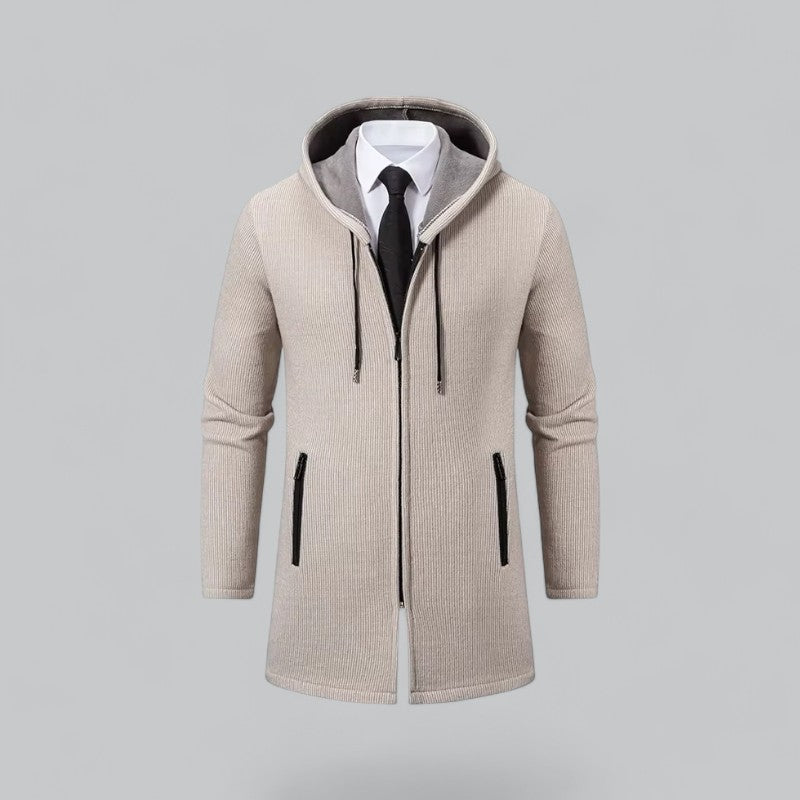 Men's Cashmere Coat Warm Winter Parka