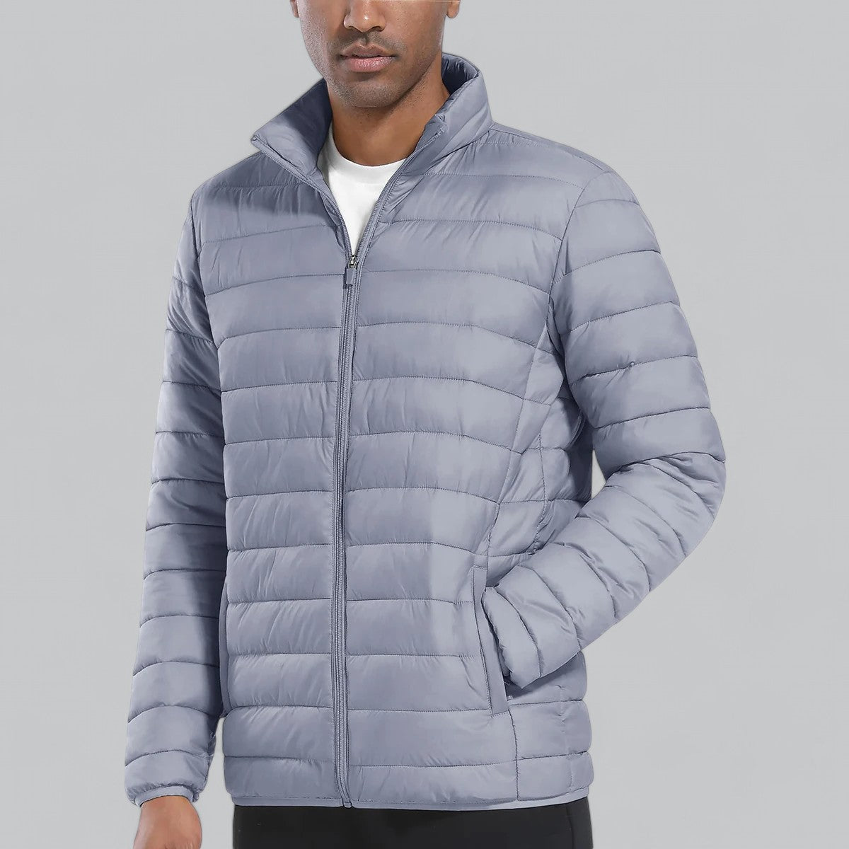 Men's Puffer Windbreaker Jacket