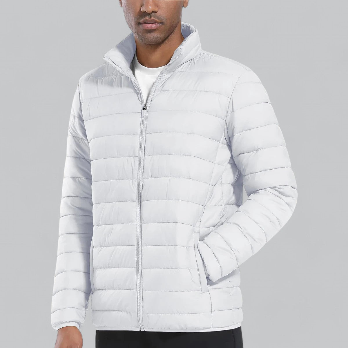 Men's Puffer Windbreaker Jacket