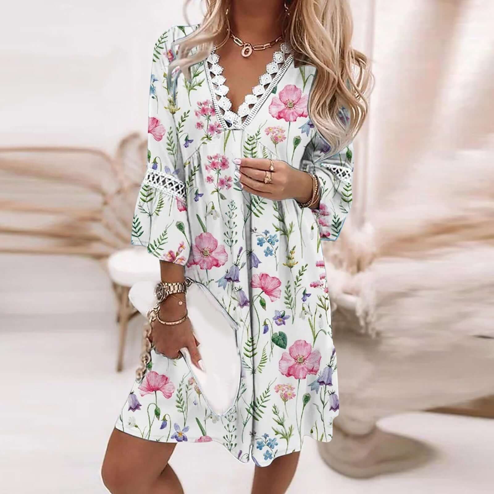 Breezy Blooms Summer Dress for Women