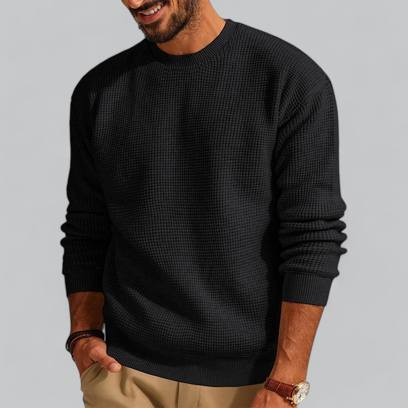 Men’s Wool Knit Crew Neck Sweater