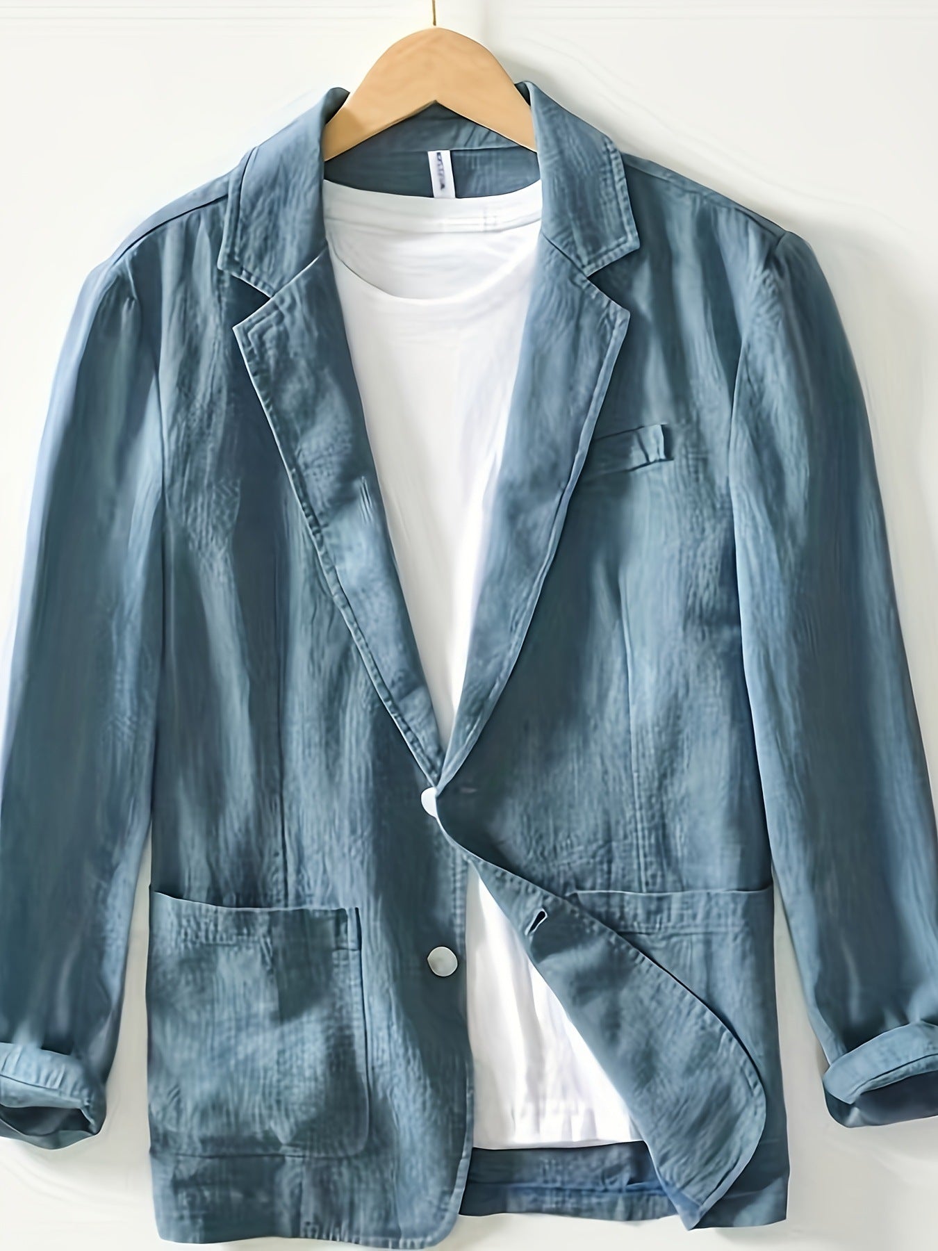 Men's Casual Linen Blazer