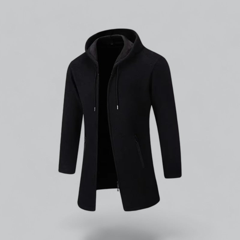 Men's Cashmere Coat Warm Winter Parka