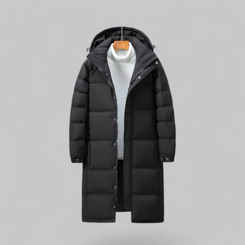 Men's Long Puffer Parka Winter Coat