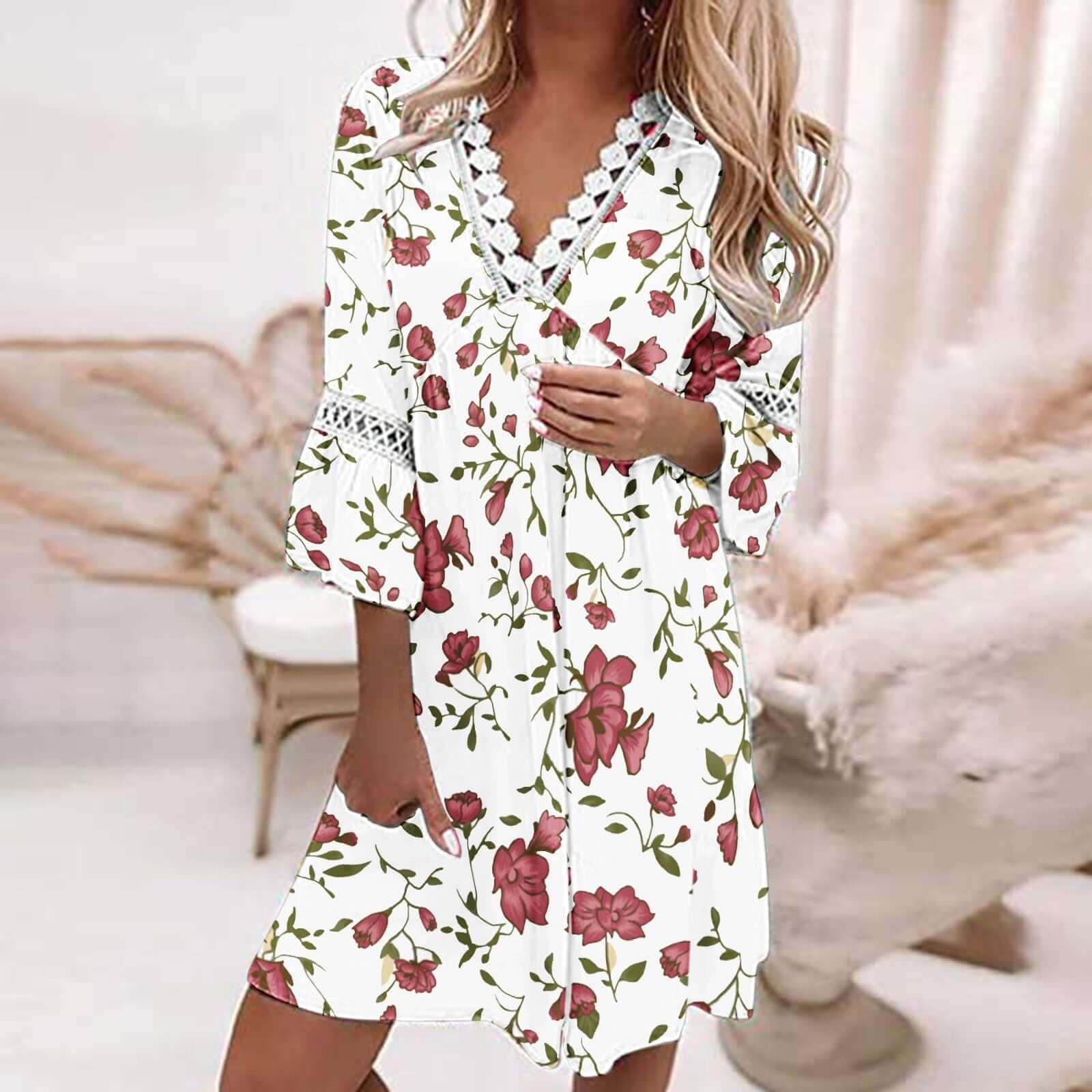 Breezy Blooms Summer Dress for Women