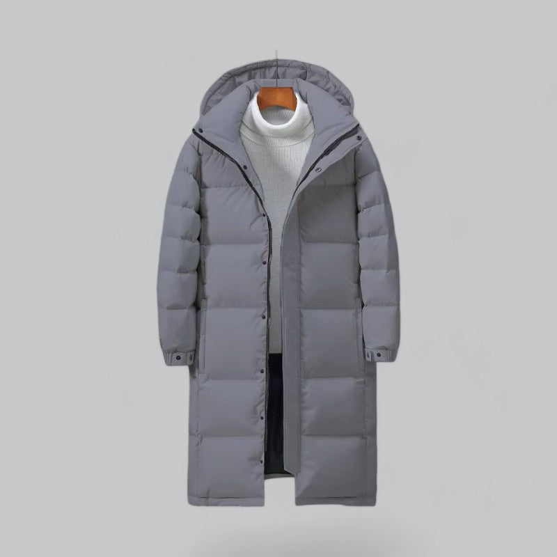 Men's Long Puffer Parka Winter Coat