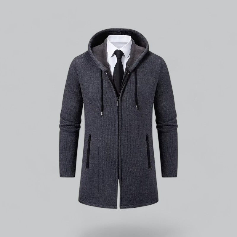 Men's Cashmere Coat Warm Winter Parka