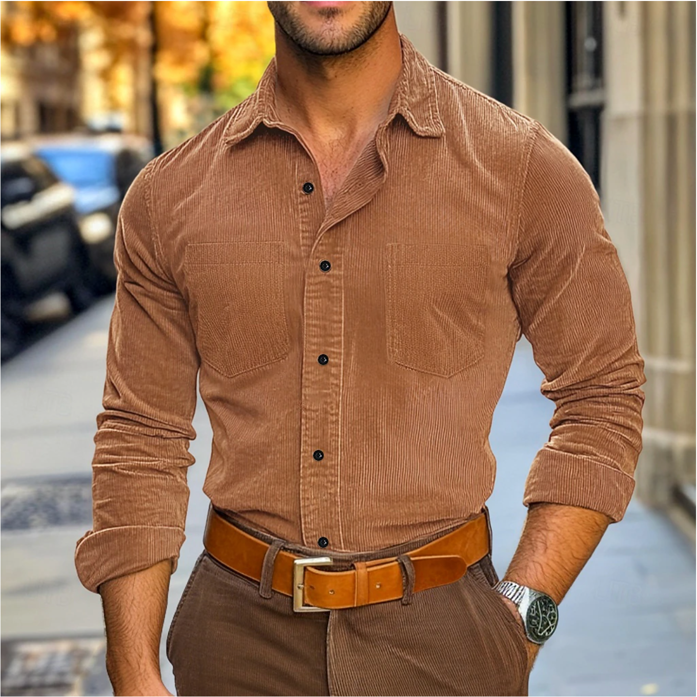 Men's Corduroy Shirt