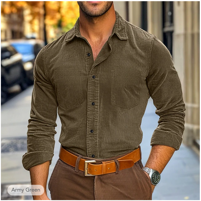 Men's Corduroy Shirt