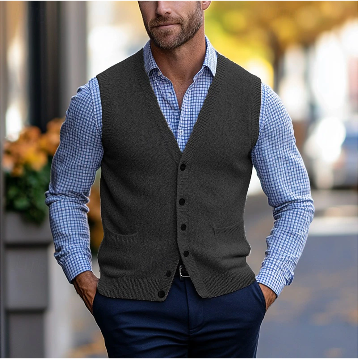 Men's Sleeveless Vest