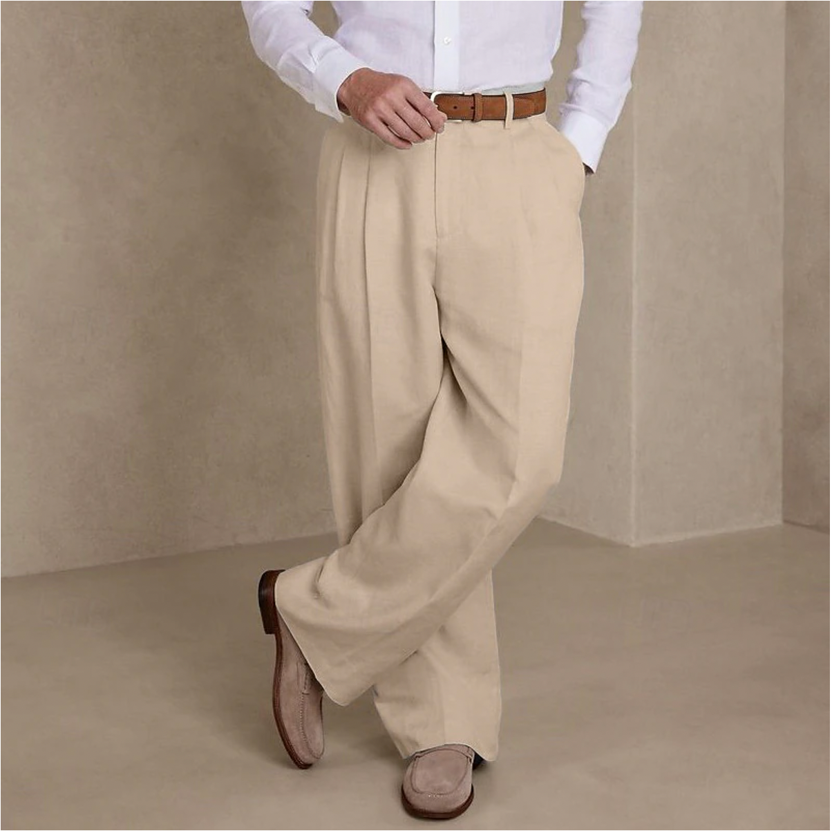 Men's Breathable Linen Trousers