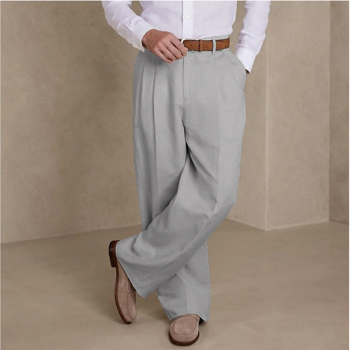 Men's Breathable Linen Trousers