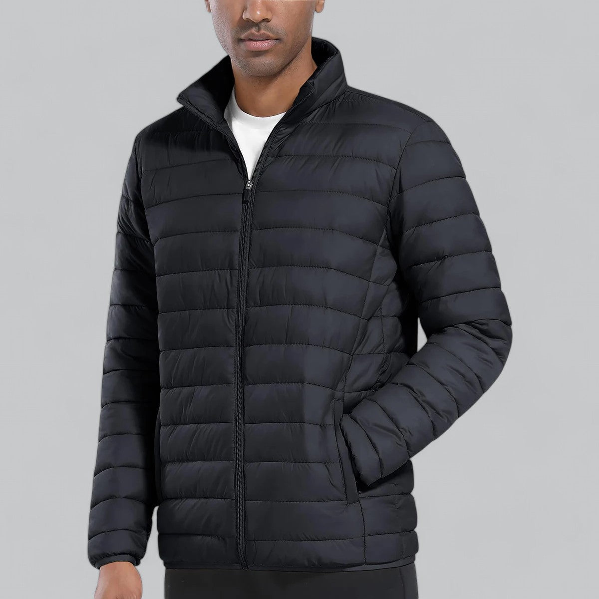 Men's Puffer Windbreaker Jacket