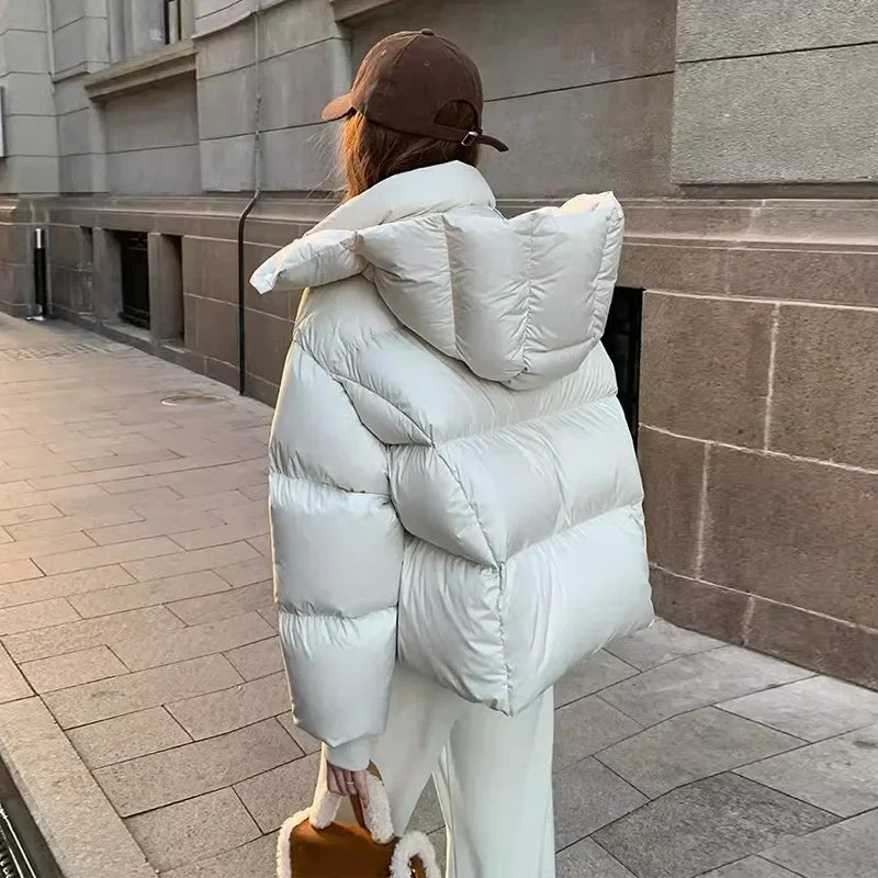 Thick Quilted Winter Jacket for Women