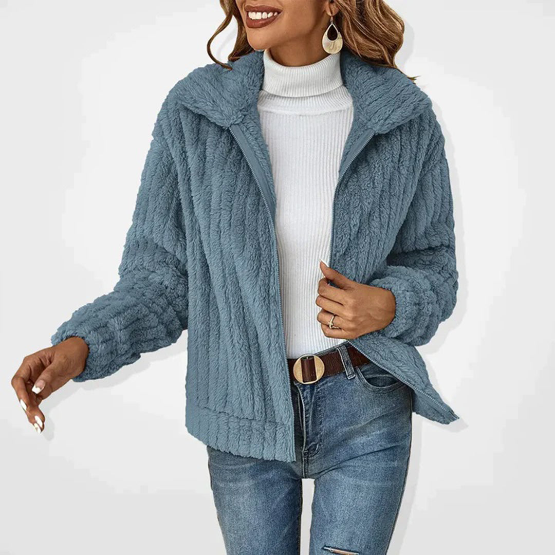 Women's Long Fleece Cardigan