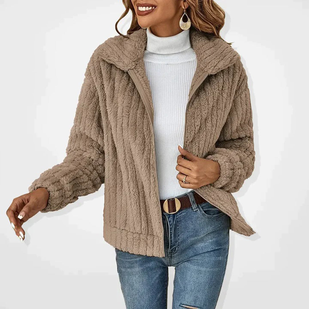 Women's Long Fleece Cardigan