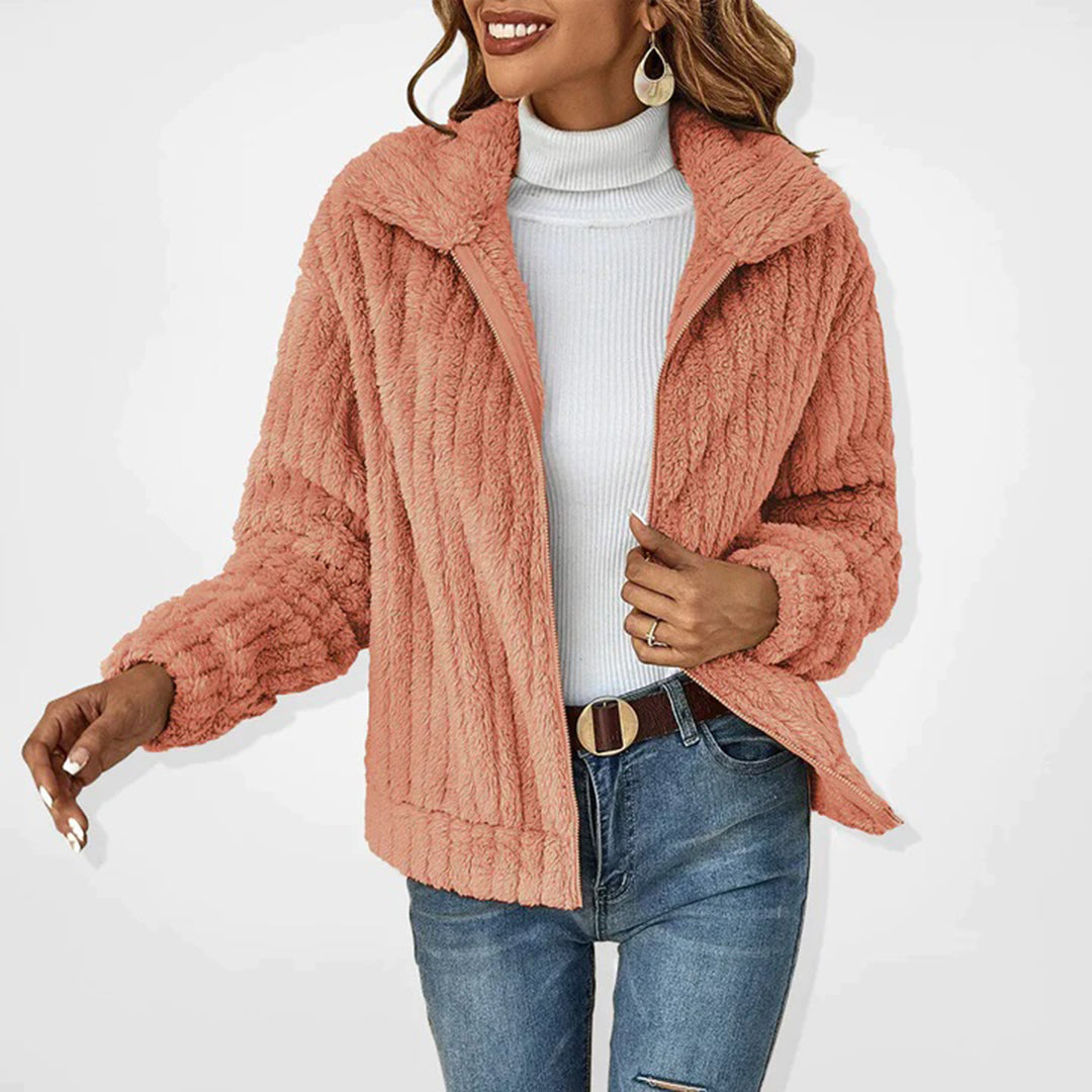 Women's Long Fleece Cardigan