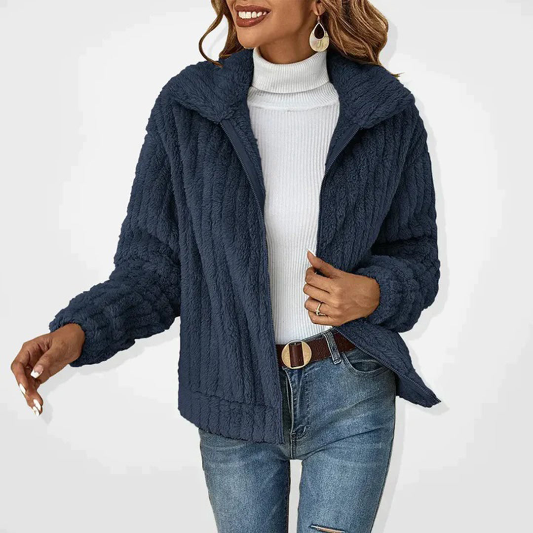 Women's Long Fleece Cardigan