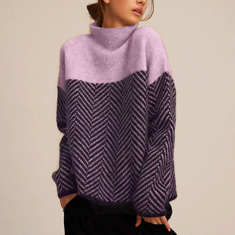 Soft Cashmere Turtleneck Sweater for Women