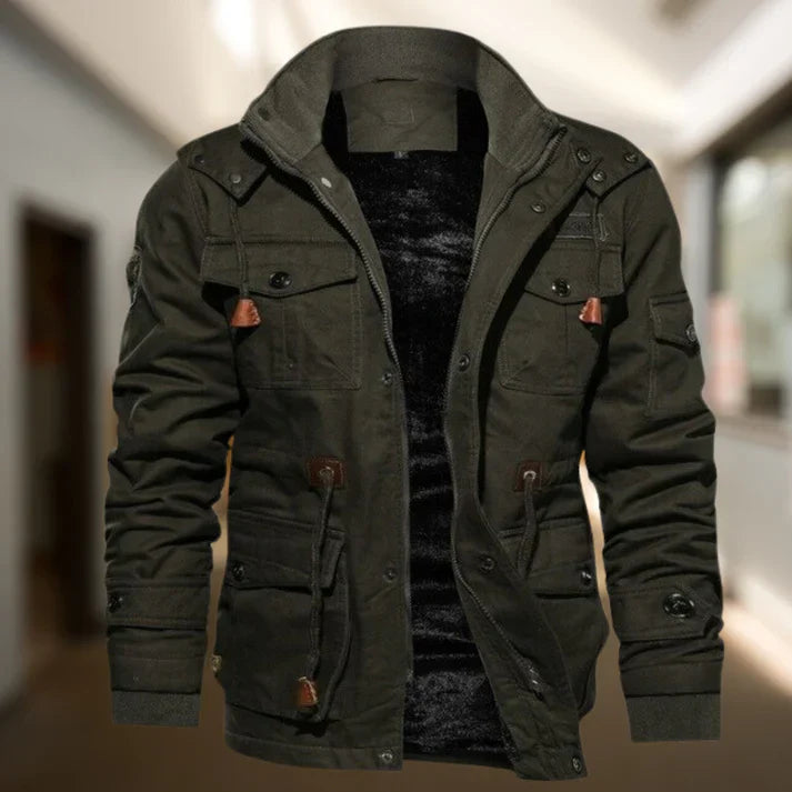 Bomber Jacket with Soft Lining for Men