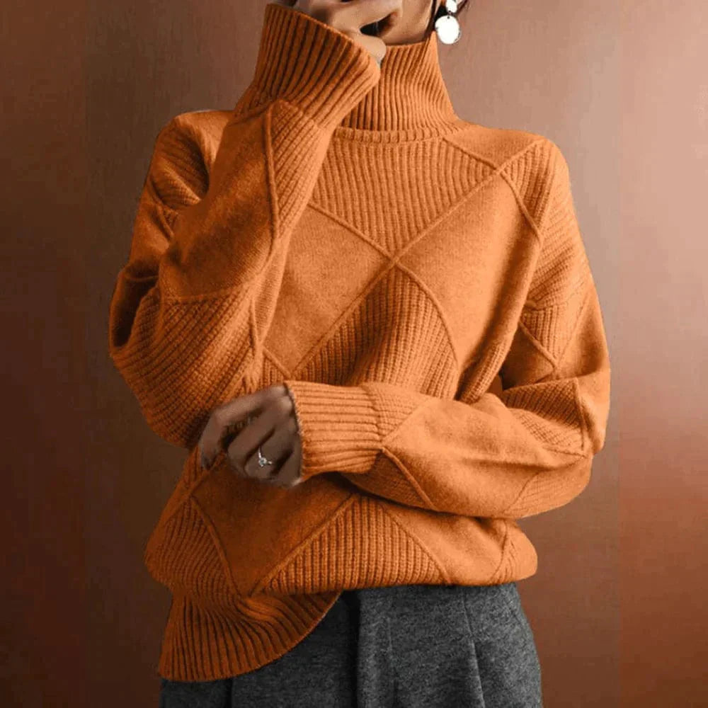 Women's Soft Turtleneck Sweater