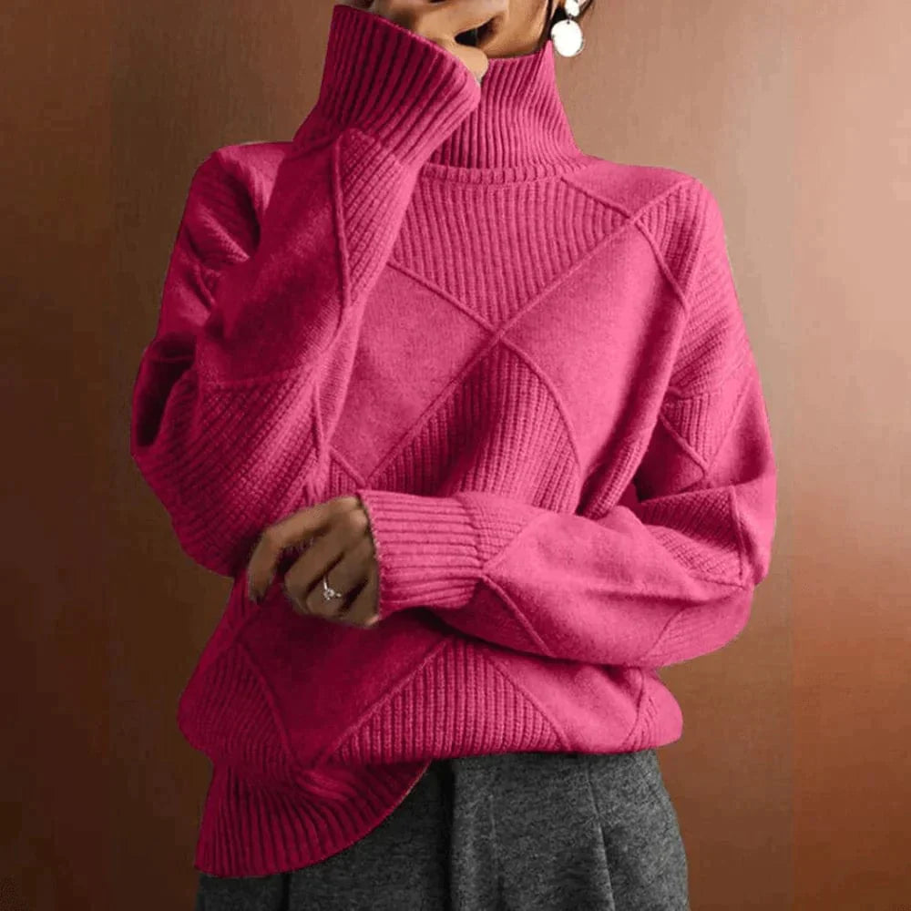 Women's Soft Turtleneck Sweater