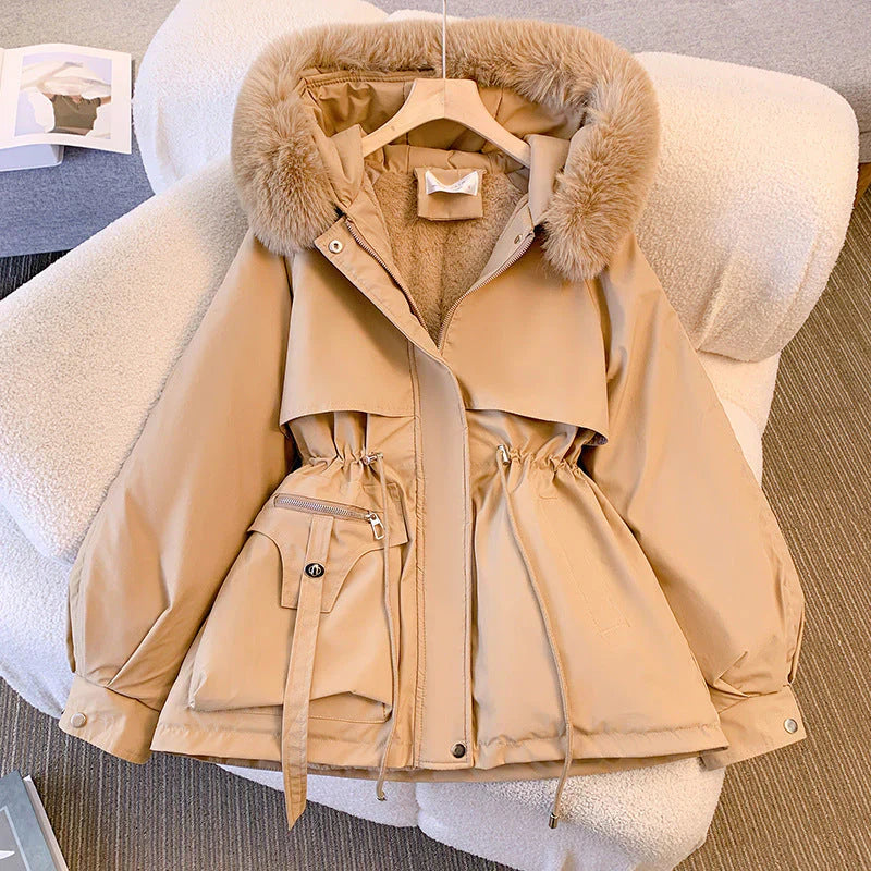 Women's Elegant Hooded Winter Jacket