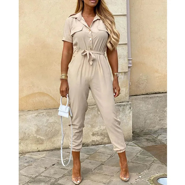 Elegant Light Formal Summer Jumpsuit for Women