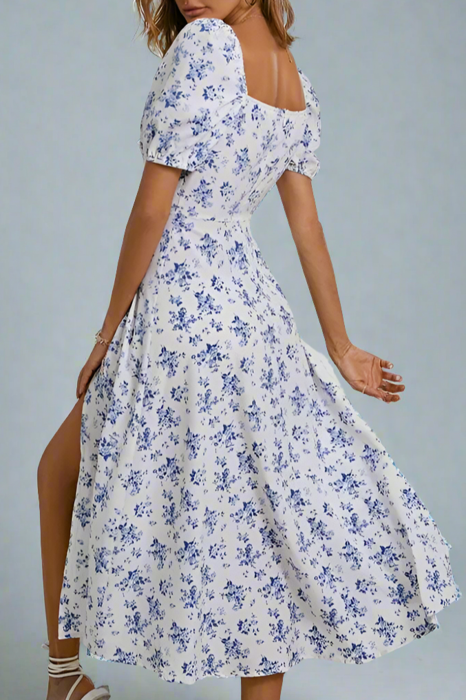 Floral Midi Dress For Women