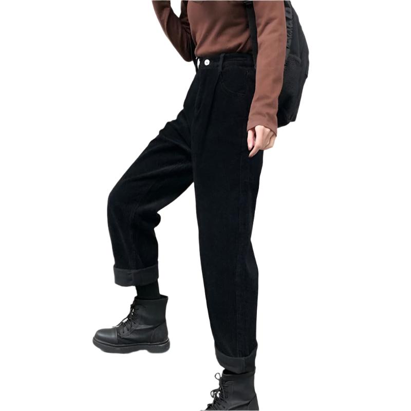 Women's corduroy trousers2