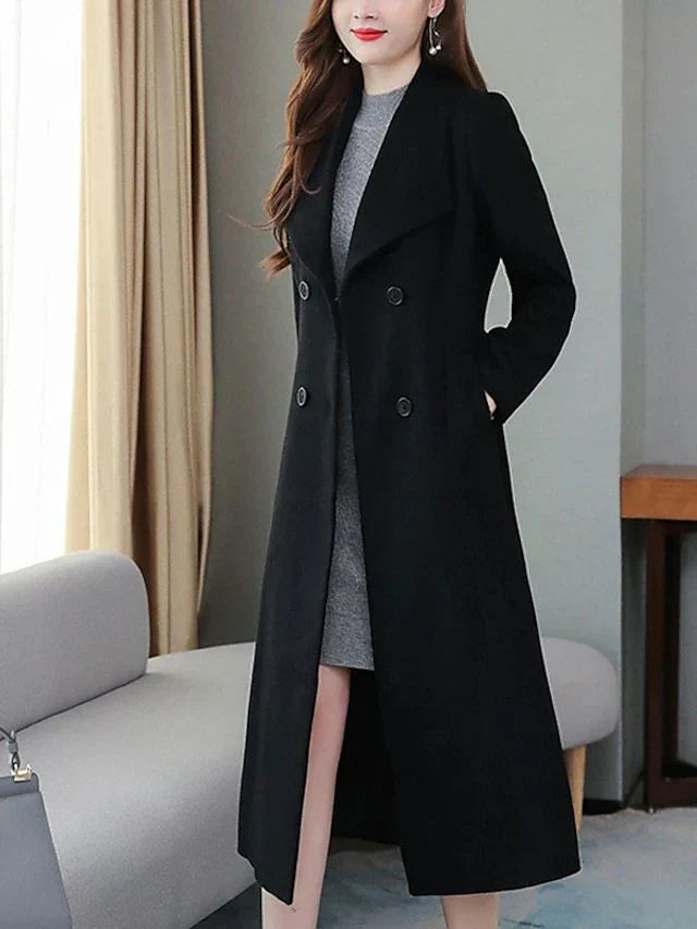 Thick Wool Coat for Women