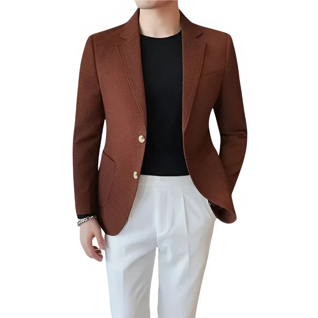 Men's Single-Breasted Jacket