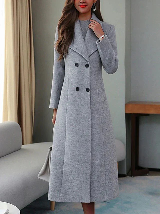 Thick Wool Coat for Women