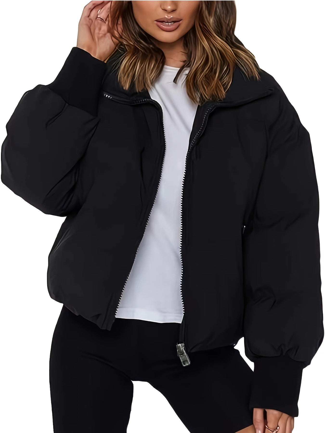 Stylish Short Bomber Jacket For Women