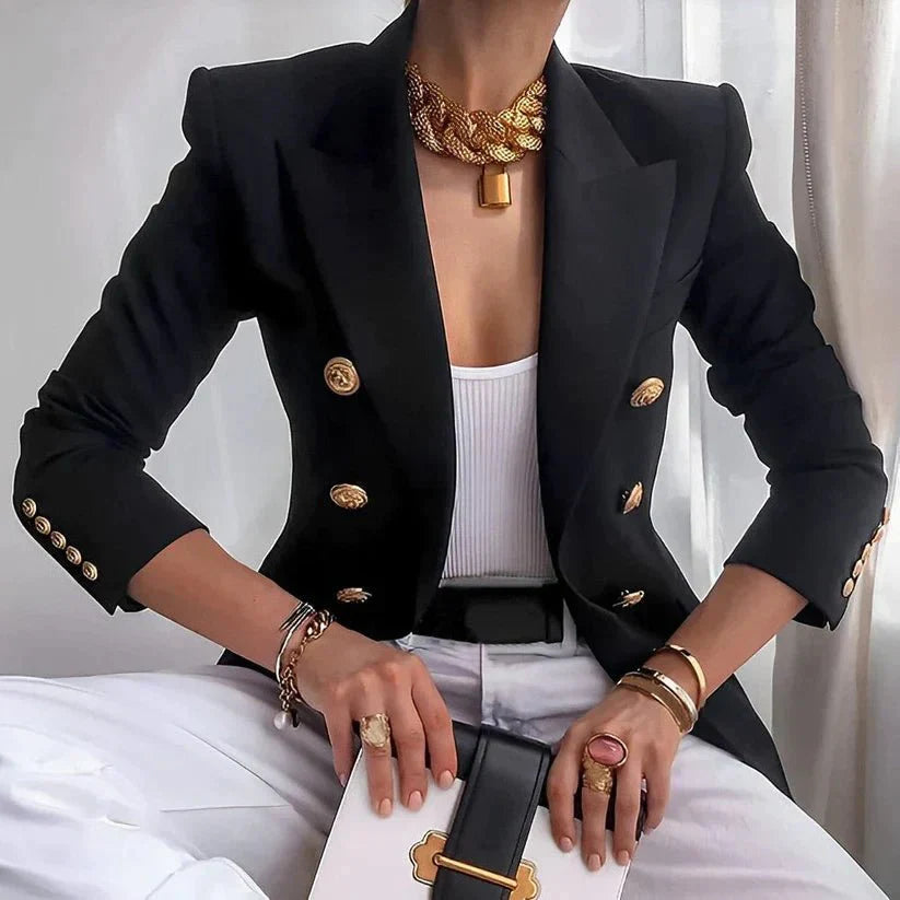 Women's Double-Breasted Blazer